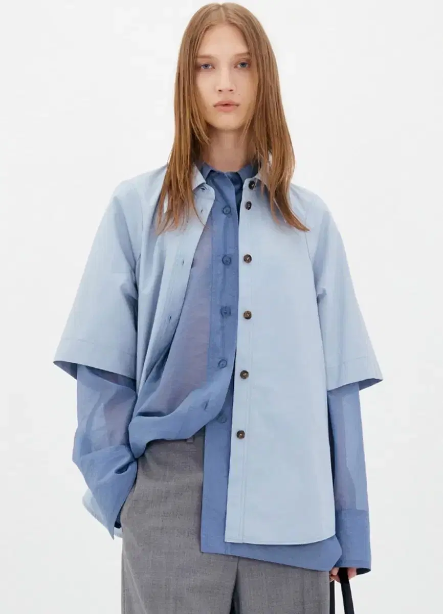 LOW CLASSIC CAP SLEEVE SHIRTシャツ LOW CLASSIC（ロウ クラシック）の「CAP SLEEVE SHIRT（シャツ